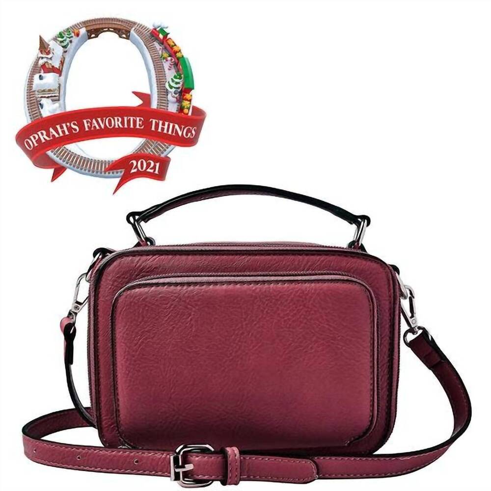NEW K CARROLL women's kelsey crossbody bag in red